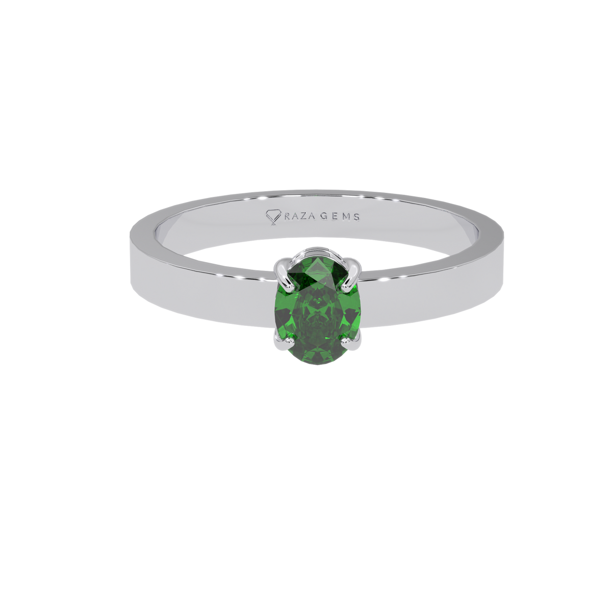 Emerald Ring  AryA Silver