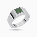 Emerald Ring Atash Silver