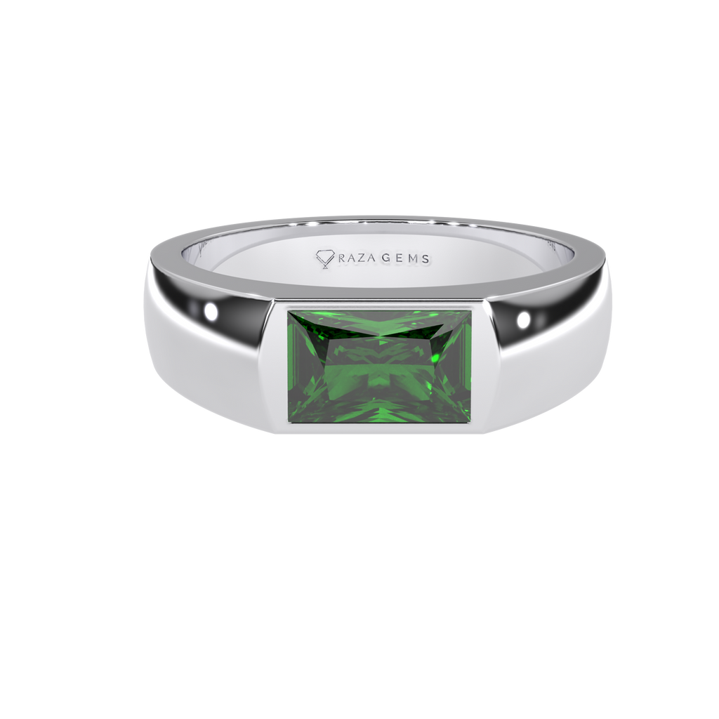 Emerald Ring Changeez Silver
