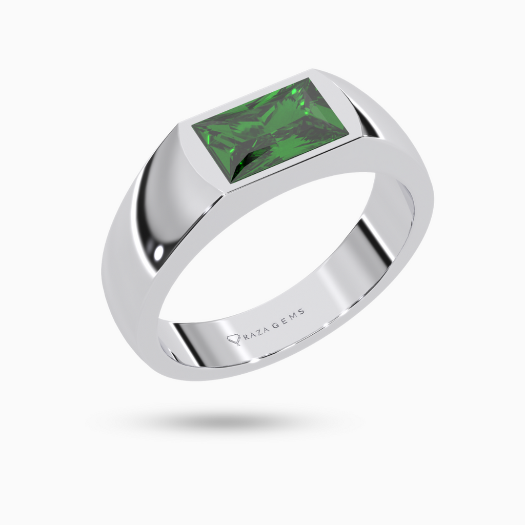 Emerald Ring Changeez Silver