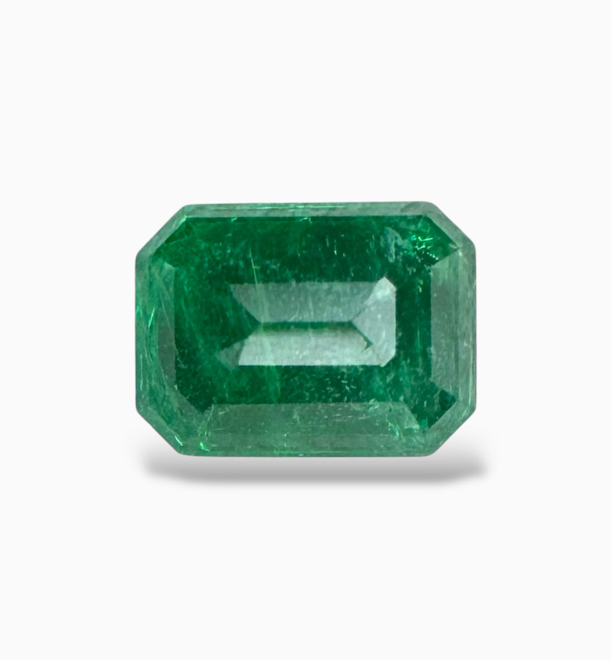 Emerald Stone 1.30 Carats 7.3 X 5.4 mm From Zambia