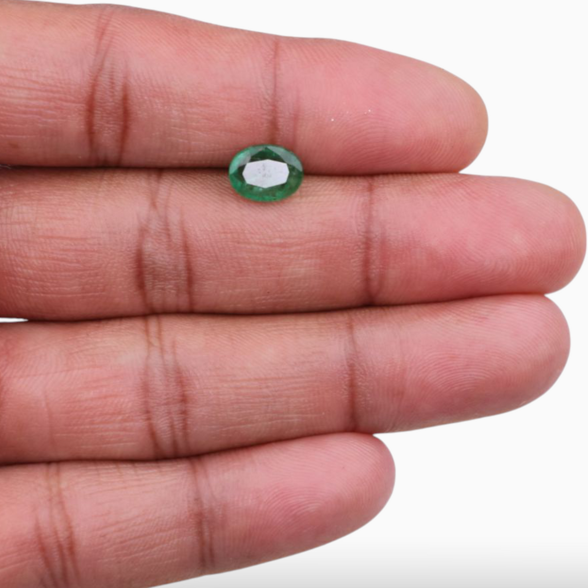 Buy Emerald Loose Stone Online In Oval Shape 1.74 Carats 9x7mm Size