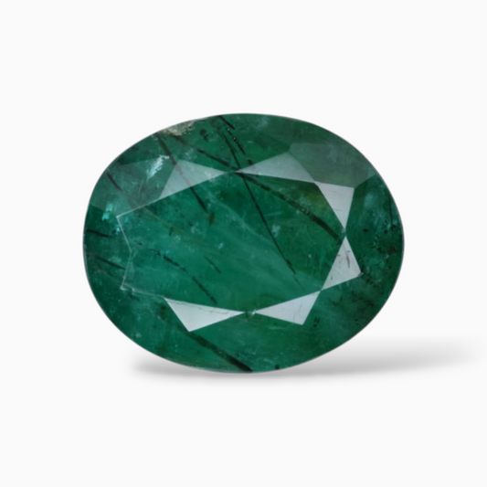 Buy Emerald Gemstone Oval Shape 4.10 Carats 11.3x9mm Size