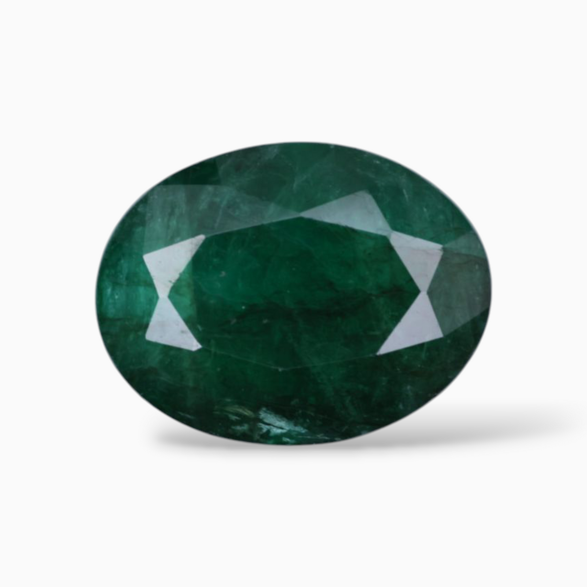 Buy Online Emerald Gemstone Oval Shape 4.28 Carats 12x9.2mm Size