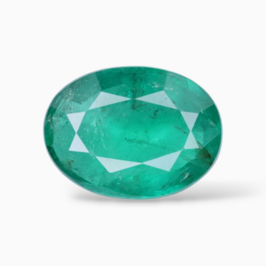 Buy Real Zambian Panna Gemstone For Sale Oval Shape 1.79 Carats 9.5x7mm Size