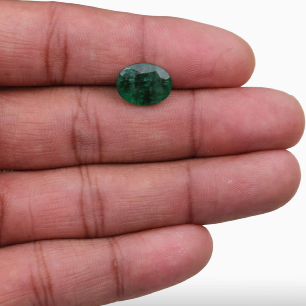Buy Loose Emerald Gemstone Oval Shape 4.49 Carats 13x10mm Size