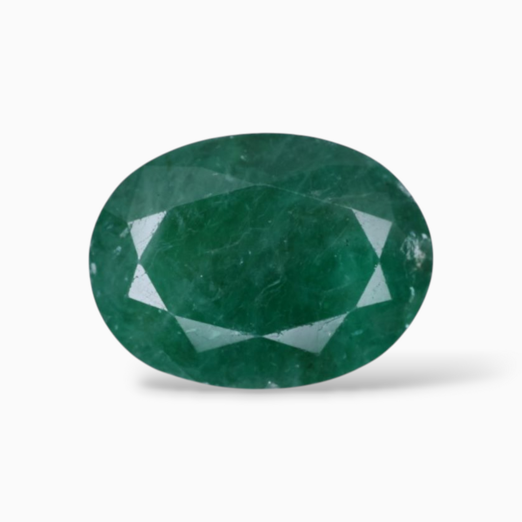 Buy Natural Panna Gemstone Oval Shape 4.36 Carats 12.7x9.5mm Size