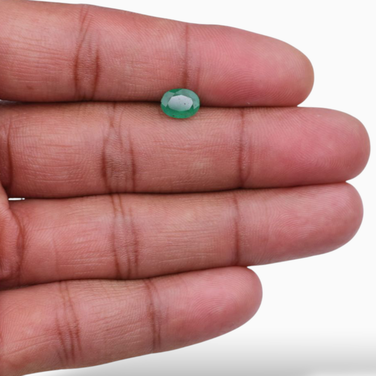 Purchase Emerald Stone In Oval Shape 1.05 Carats 7.8x6mm Size