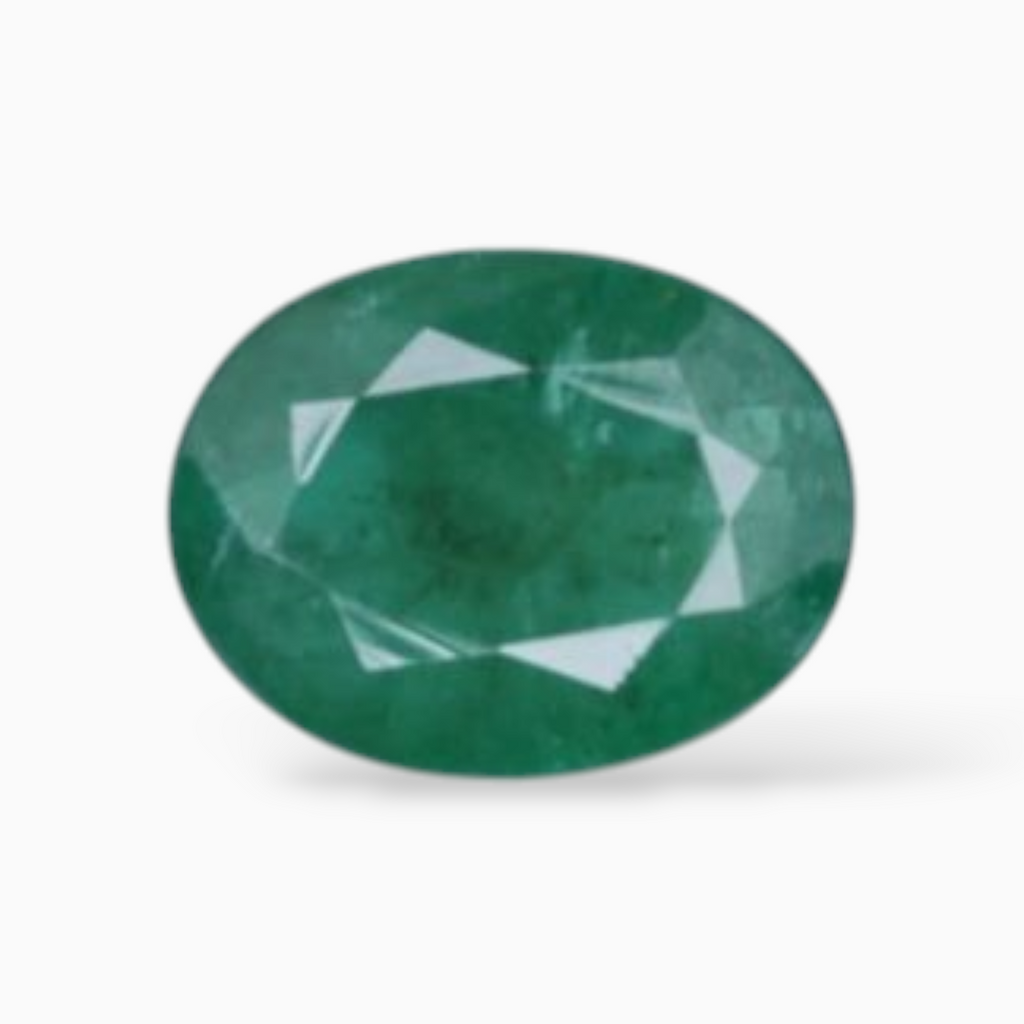 Emerald For Sale In Oval Shape 1.15 Carats 8x6mm Size