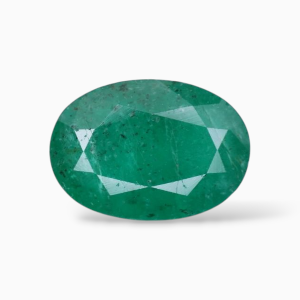 Buy Original Green Emerald Stone Oval Shape 2.10 Carats 10.4x7.2mm Size