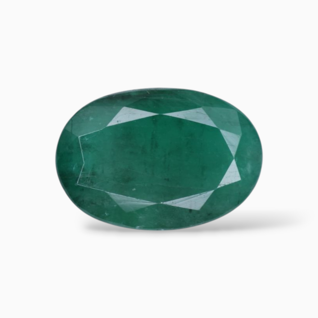 Buy Genuine Emerald Gemstone Oval Shape 4.45 Carats 13.3x9.1mm Size