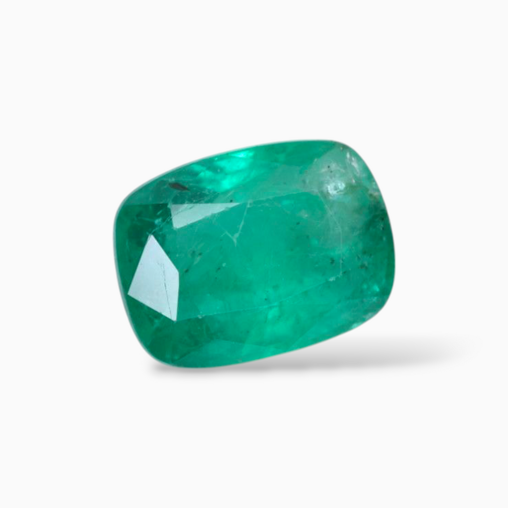 Natural Zambian Emerald Gemstone Oval Shape 1.95 Carats 9x6.8mm Size