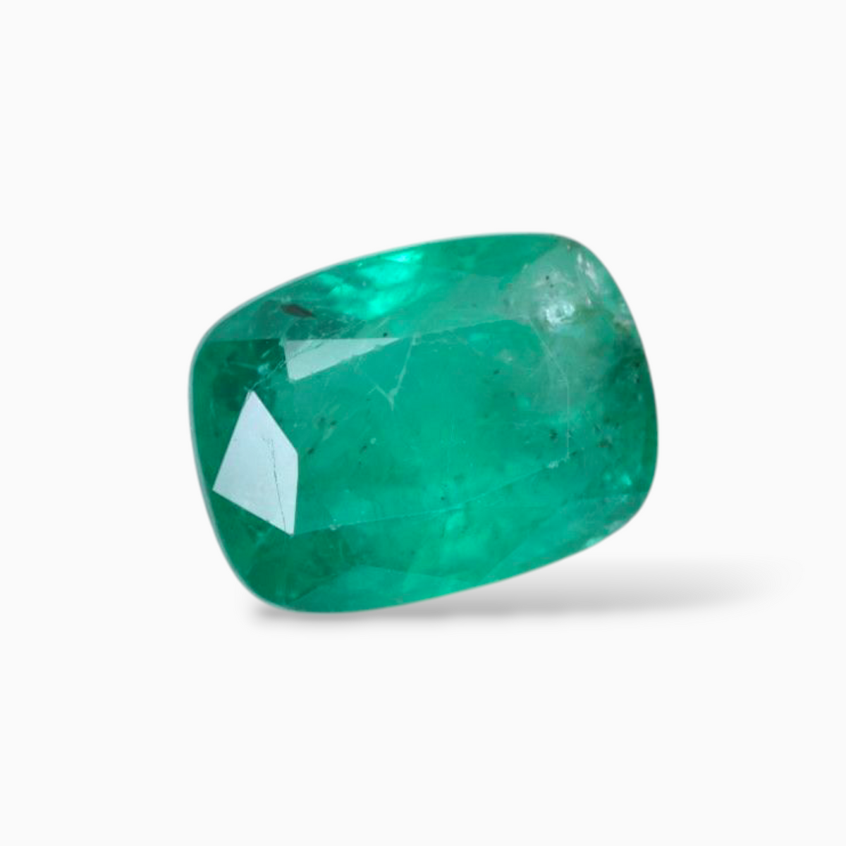 Natural Zambian Emerald Gemstone Oval Shape 1.95 Carats 9x6.8mm Size