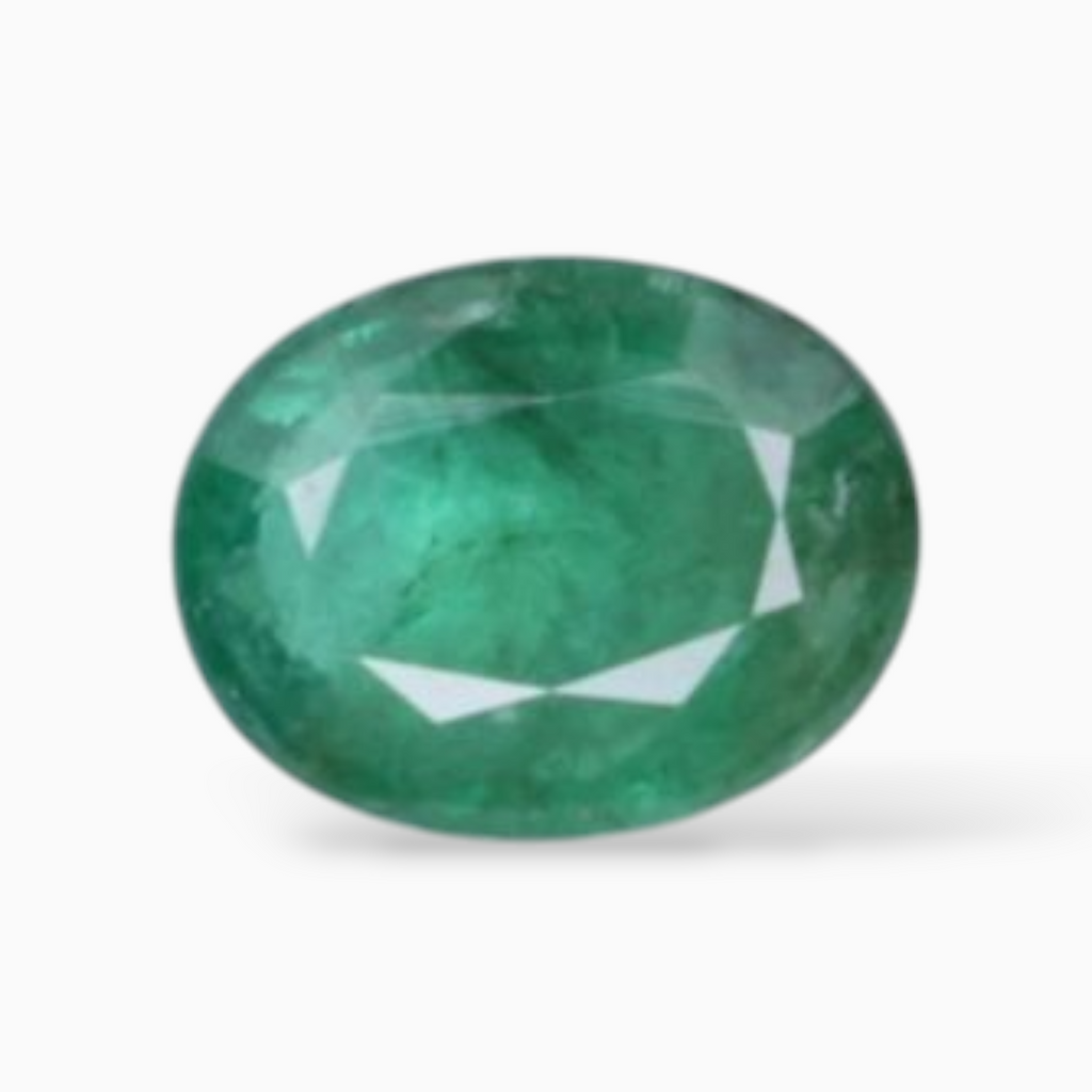 Buy Emerald Loose Stone Online In Oval Shape 1.74 Carats 9x7mm Size