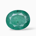 3.78 Carats Natural Emerald Gemstone In Oval Shape & Size 11.7x9.6mm