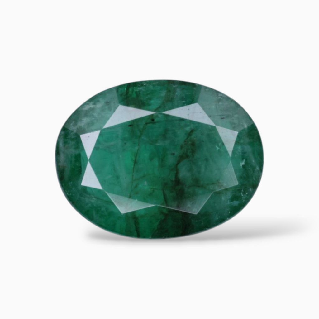 Buy Loose Emerald Gemstone Oval Shape 4.49 Carats 13x10mm Size