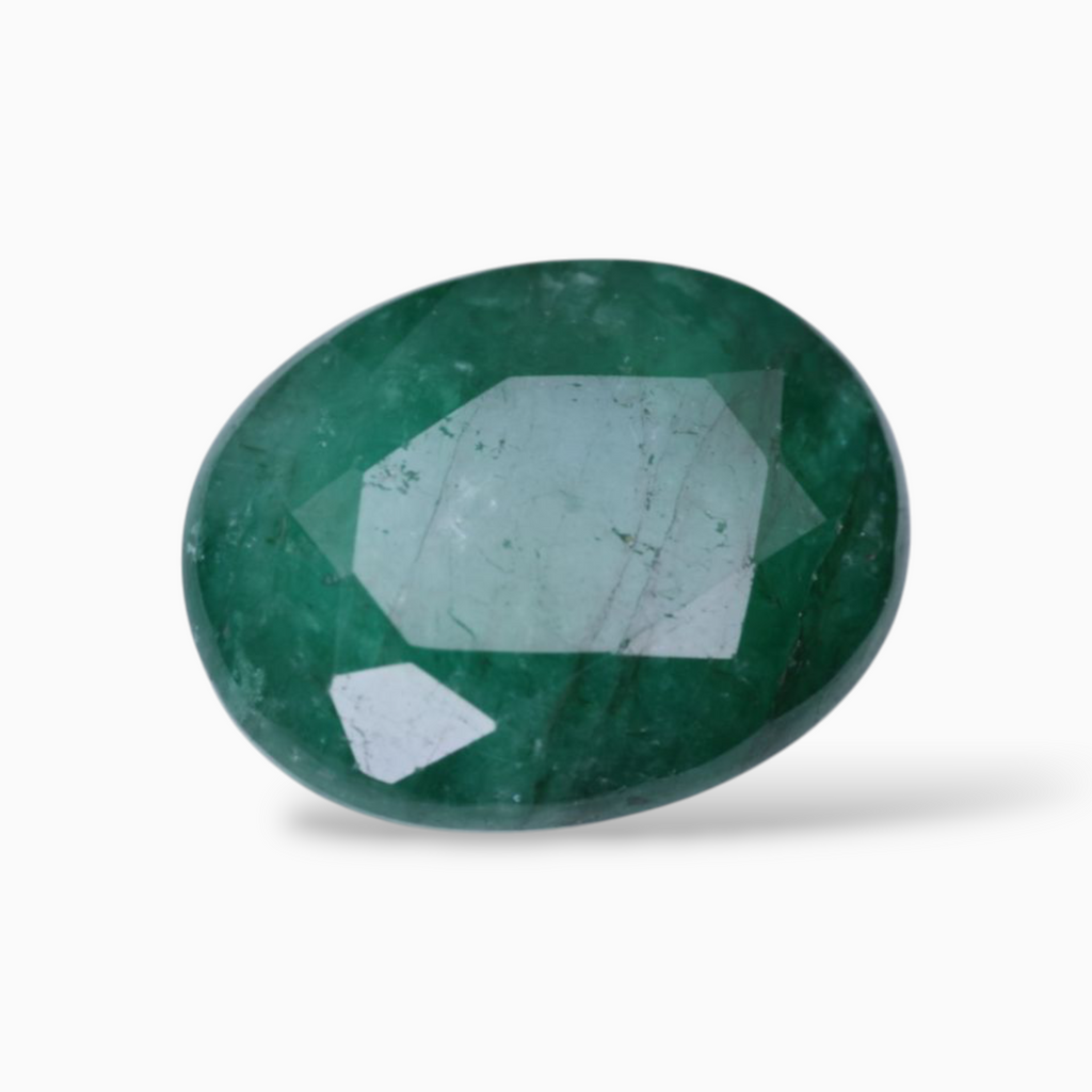 Buy Genuine Emerald Gemstone Oval Shape 6.06 Carats 12.7x10mm Size