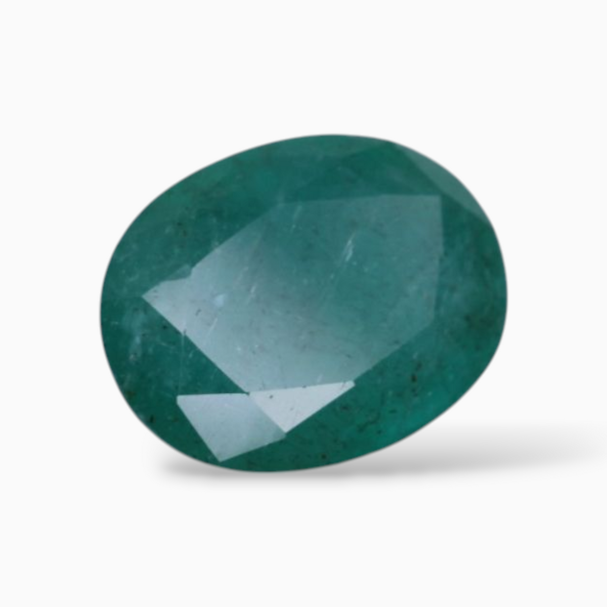 3.51 Carats Natural Emerald Gemstone In Oval Shape & Size 11.5x9mm