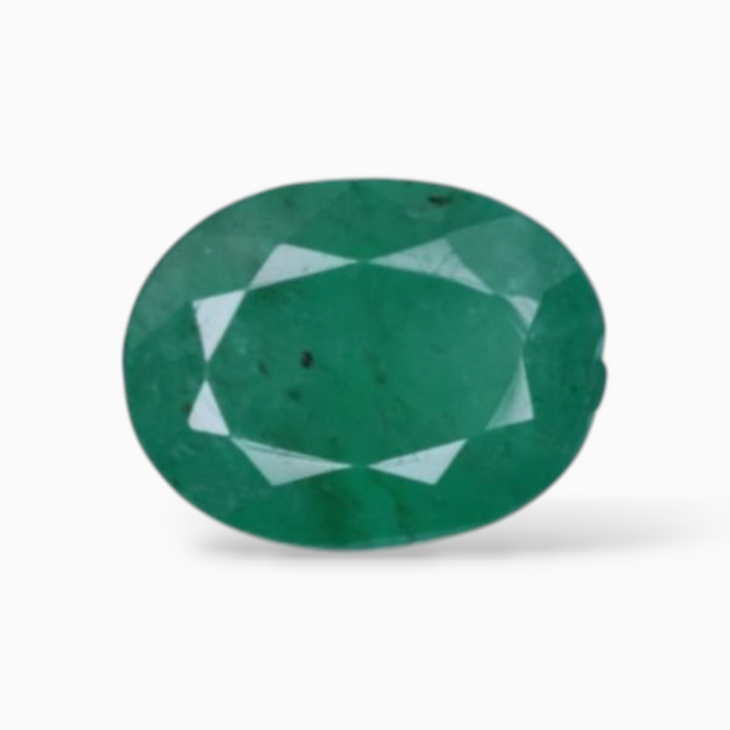 Purchase Emerald Stone In Oval Shape 1.05 Carats 7.8x6mm Size