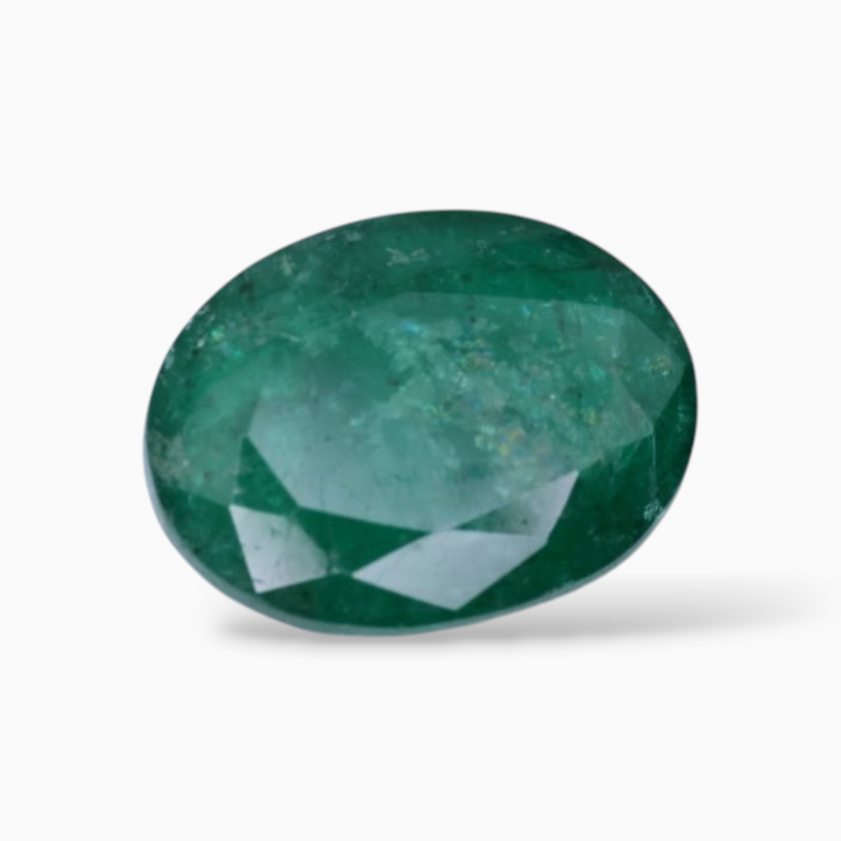 Emerald Gemstone For Sale Oval Shape 2.89 Carats 11x8.3mm Size