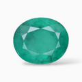 Green Emerald Stone In Oval Shape 2.15 Carats 9.1x7.6mm Size