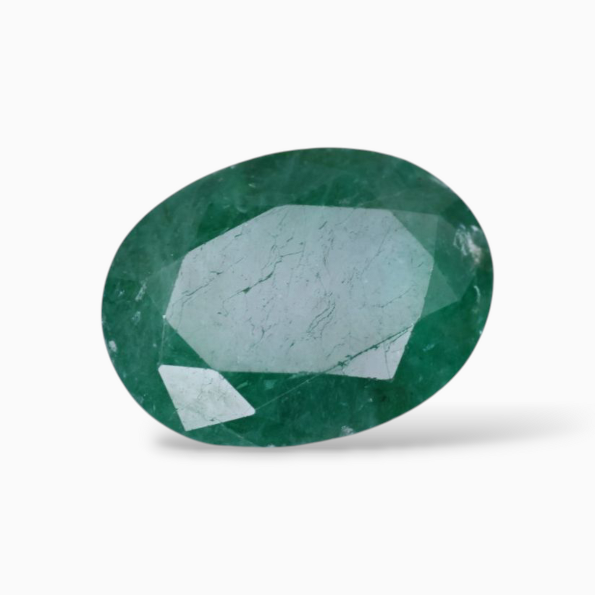 Buy Natural Panna Gemstone Oval Shape 4.36 Carats 12.7x9.5mm Size