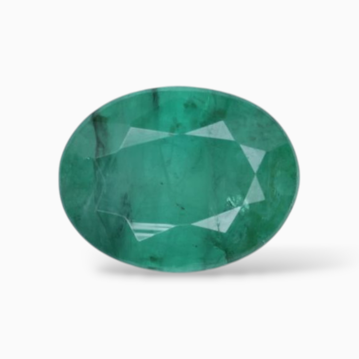 Buy Green Panna Gemstone In Oval Shape 1.00 Carats 7.7x6mm Size