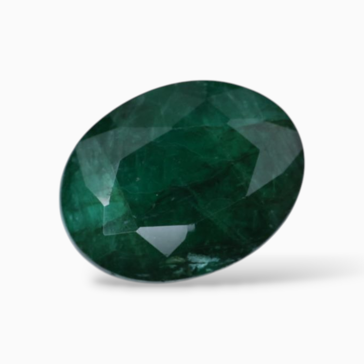 Buy Online Emerald Gemstone Oval Shape 4.28 Carats 12x9.2mm Size