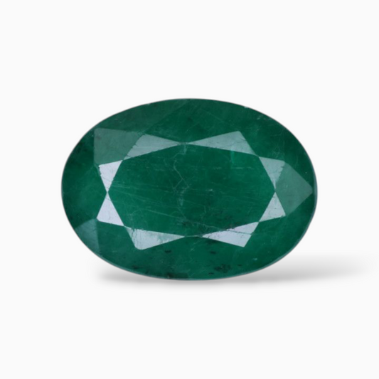 Buy Original Panna Gemstone For Sale Oval Shape 3.05 Carats 11.5x8.1mm Size