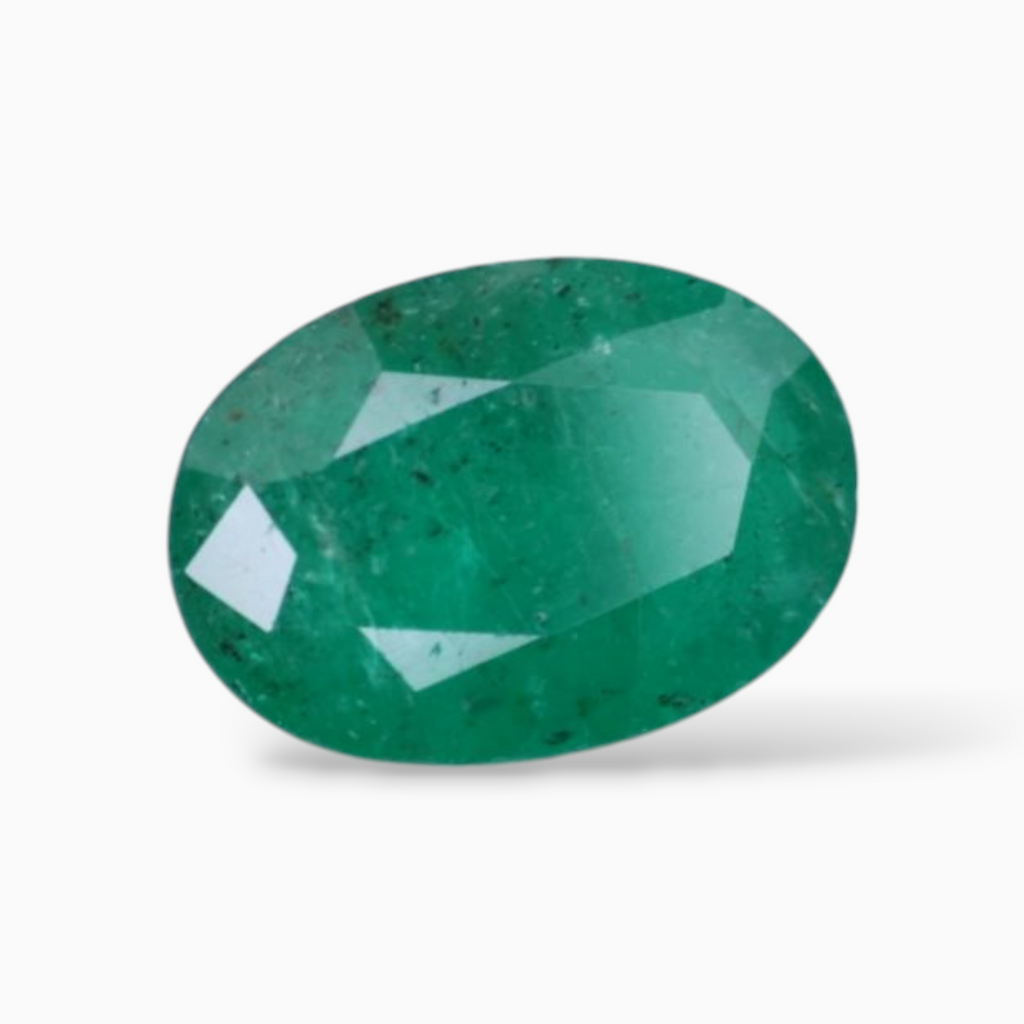 Buy Original Green Emerald Stone Oval Shape 2.10 Carats 10.4x7.2mm Size
