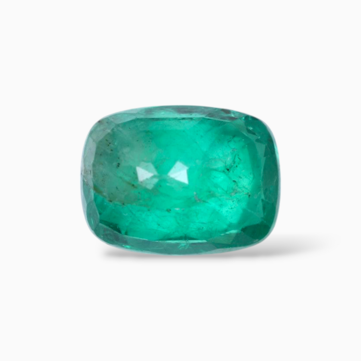 Natural Zambian Emerald Gemstone Oval Shape 1.95 Carats 9x6.8mm Size