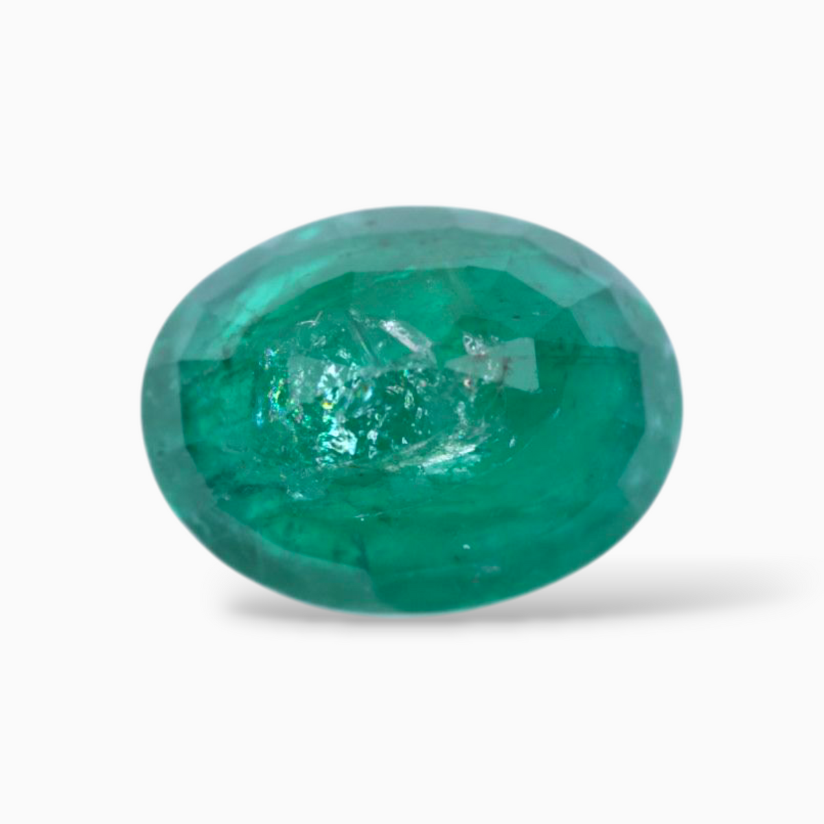 Buy Genuine Emerald Stone Oval Shape 4.04 Carats 11.8x9mm Size