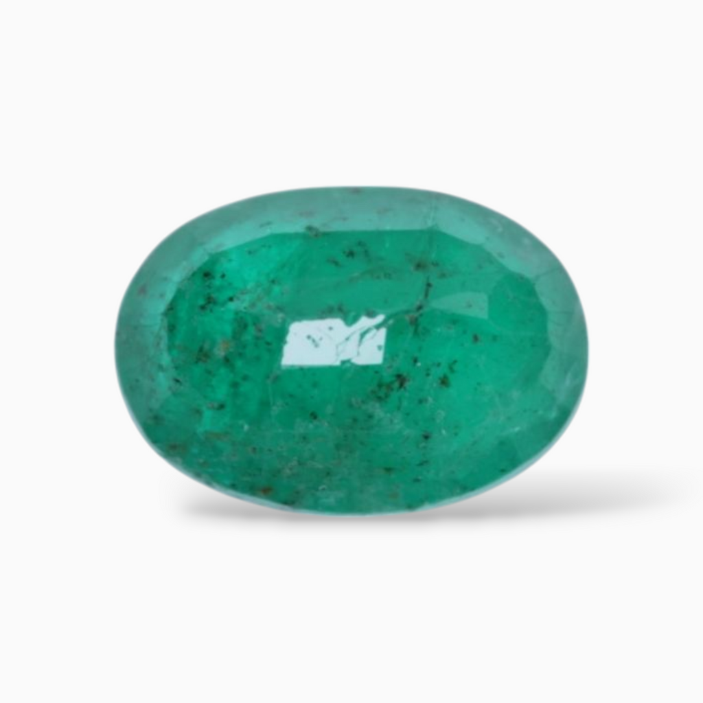 Buy Original Green Emerald Stone Oval Shape 2.10 Carats 10.4x7.2mm Size