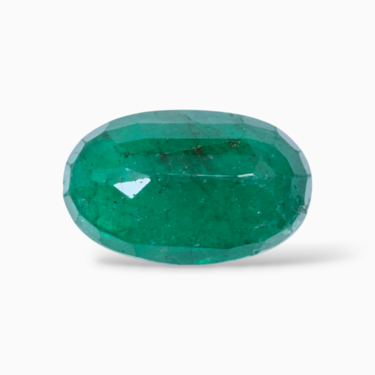 Buy Zambian Emerald Stone Oval Shape 4.09 Carats 13x8.1mm Size