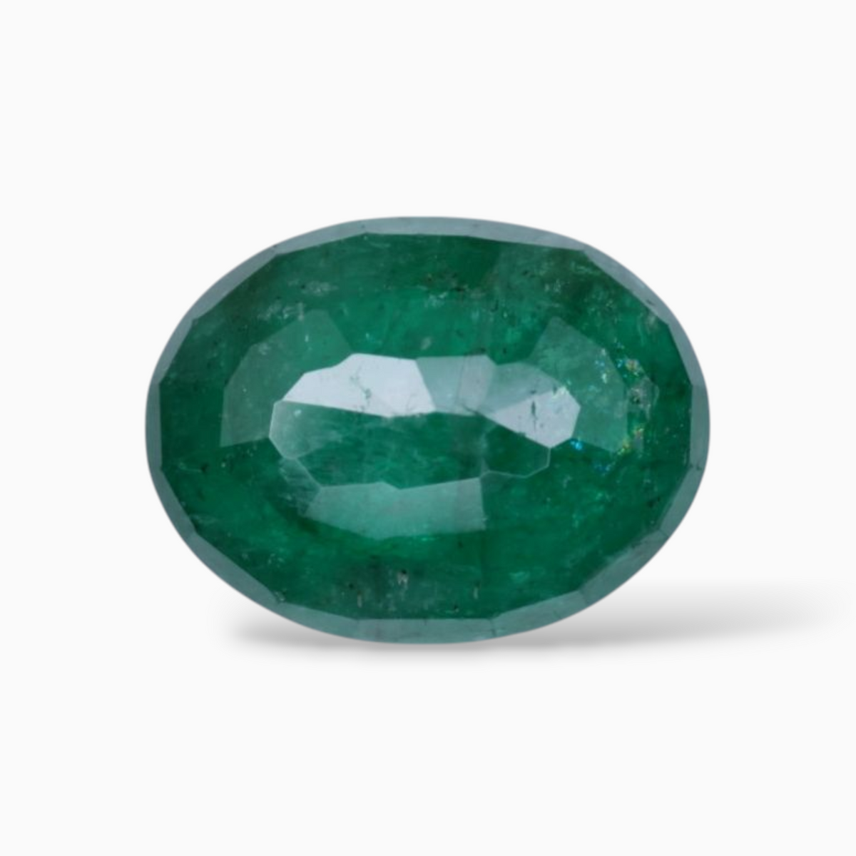 Emerald Gemstone For Sale Oval Shape 2.89 Carats 11x8.3mm Size