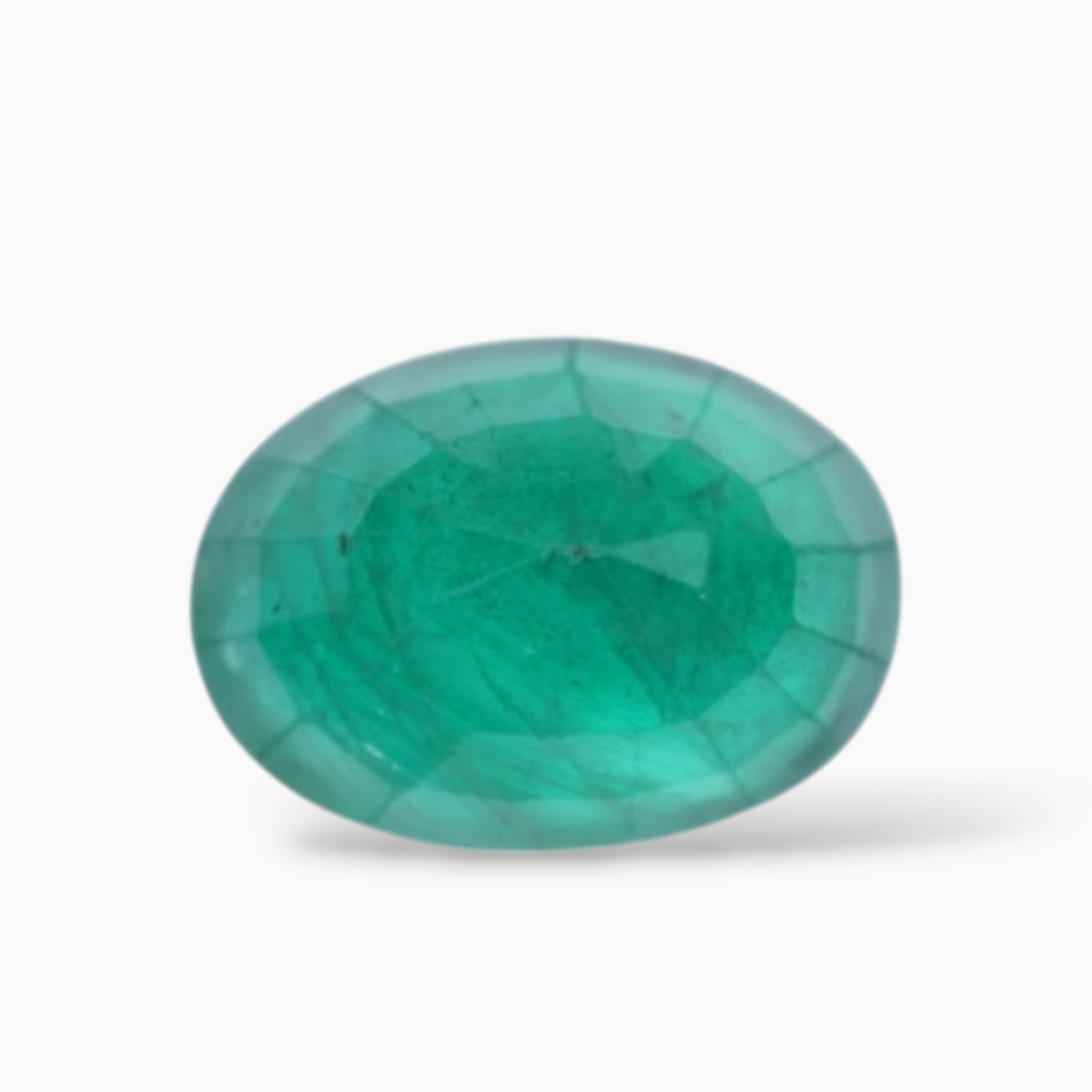 Buy Green Emerald Stone Oval Shape 3.13 Carats 10.4x7.5mm Size