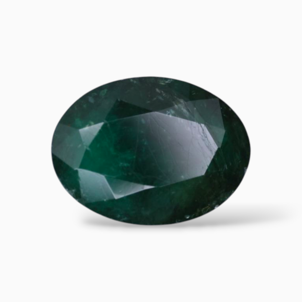 Natural Emerald Gemstone For Sale Oval Shape 2.94 Carats 11x8.2mm Size