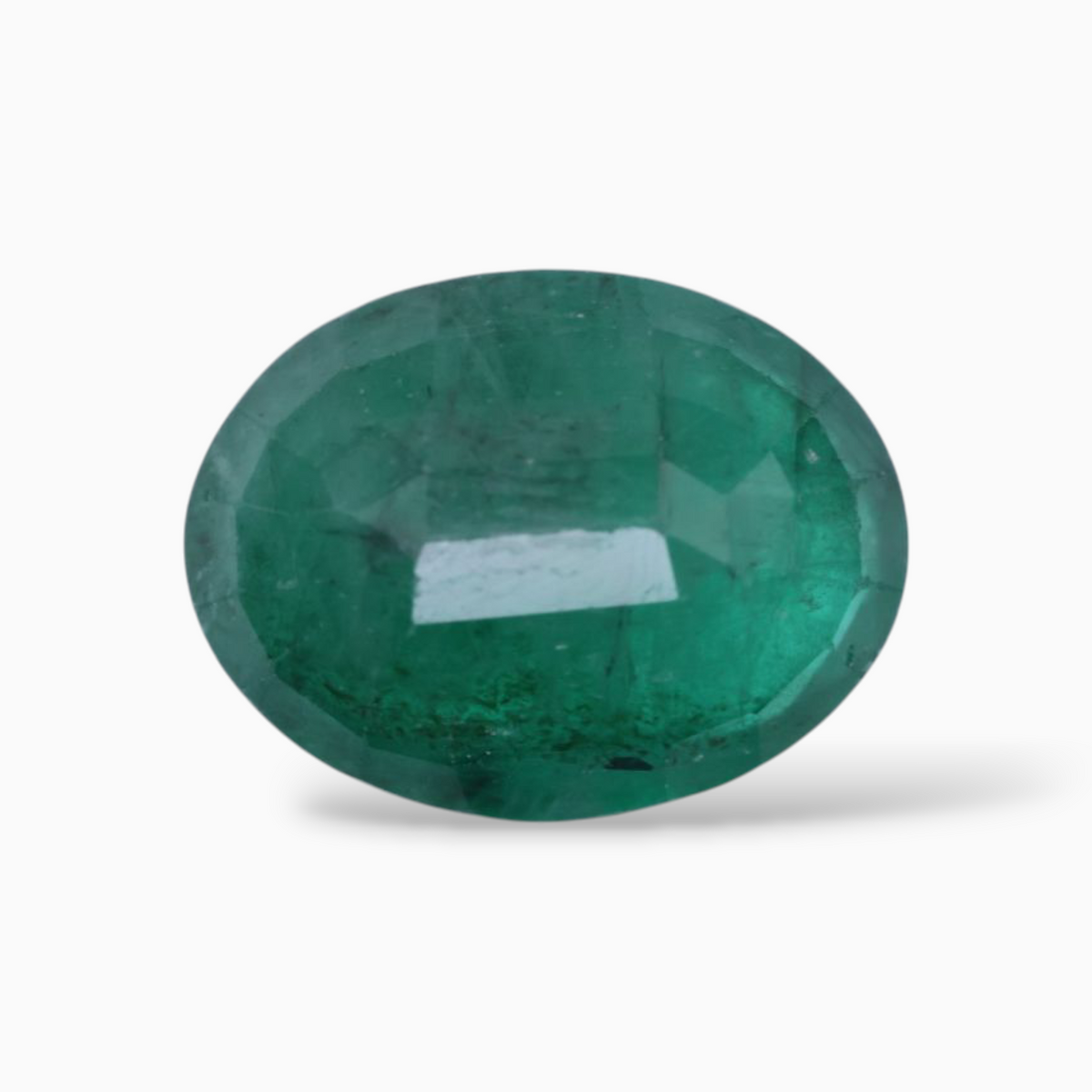 Buy Green Emerald Gemstone For Sale Oval Shape 3.03 Carats 11x8.4mm Size