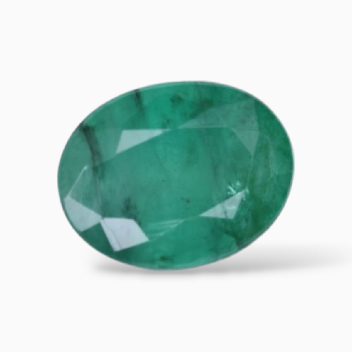 Buy Green Panna Gemstone In Oval Shape 1.00 Carats 7.7x6mm Size