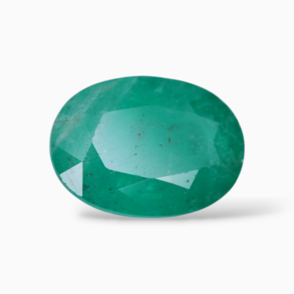 2.98 Carats Buy Zambian Panna Stone IN Oval Shape & 11.6x8.4mm Size