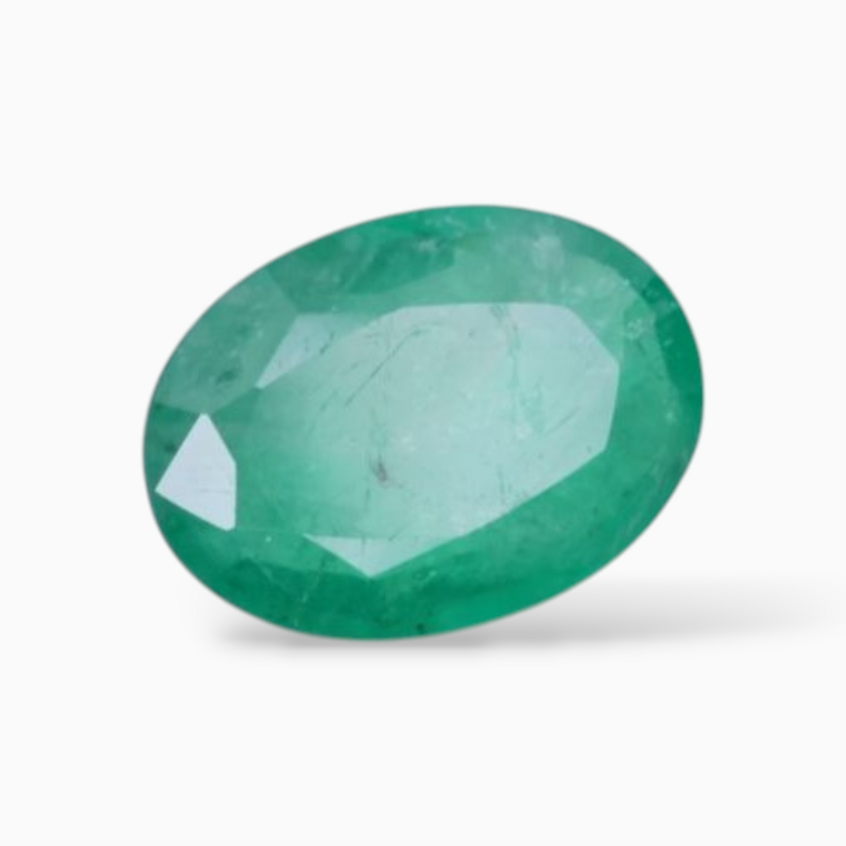 Buy Real Emerald Stone In Oval Shape 2.42 Carats 11.5x8.3mm Size