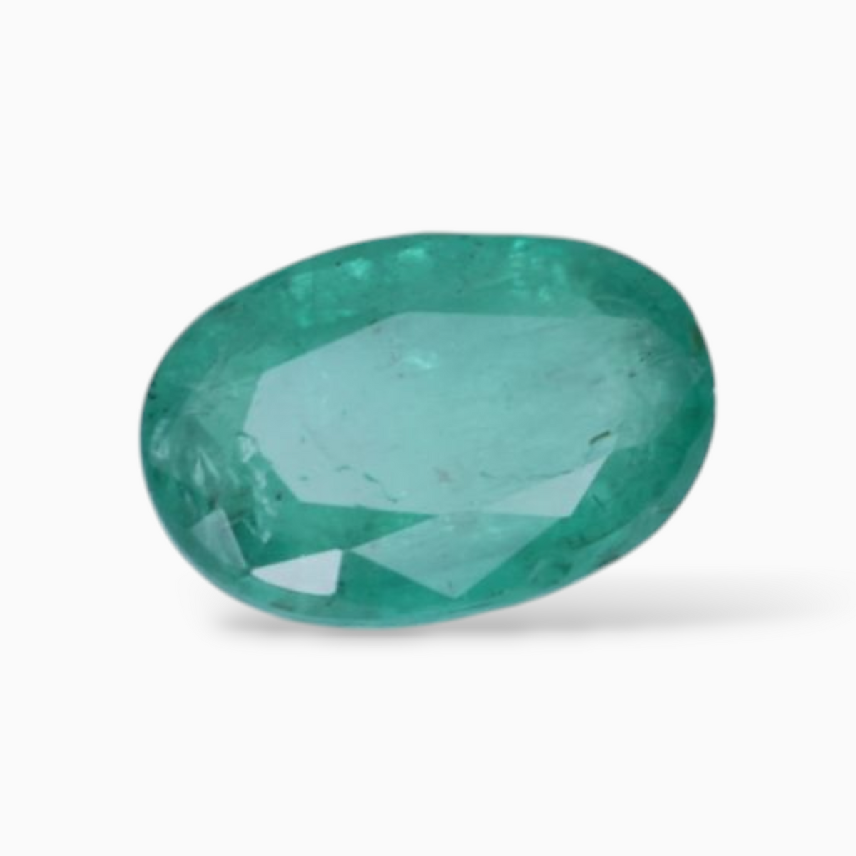 Natural Emerald Stone For Sale Oval Shape 1.30 Carats 8.5x5.6mm Size
