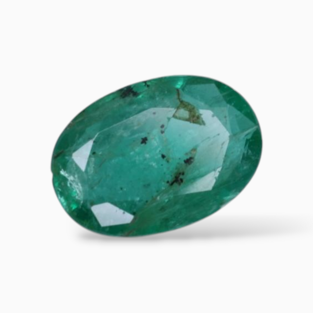 1.99 Carats Natural Emerald Gemstone In Oval Shape & Size 10.8x7.5mm