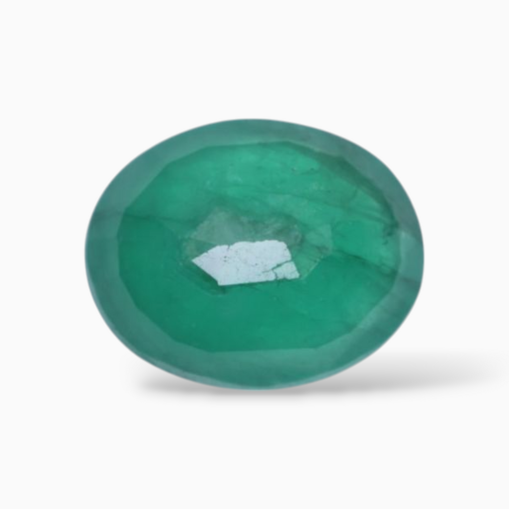 2.22 Carats Emerald Stone In Oval Shape & Size 10x8mm