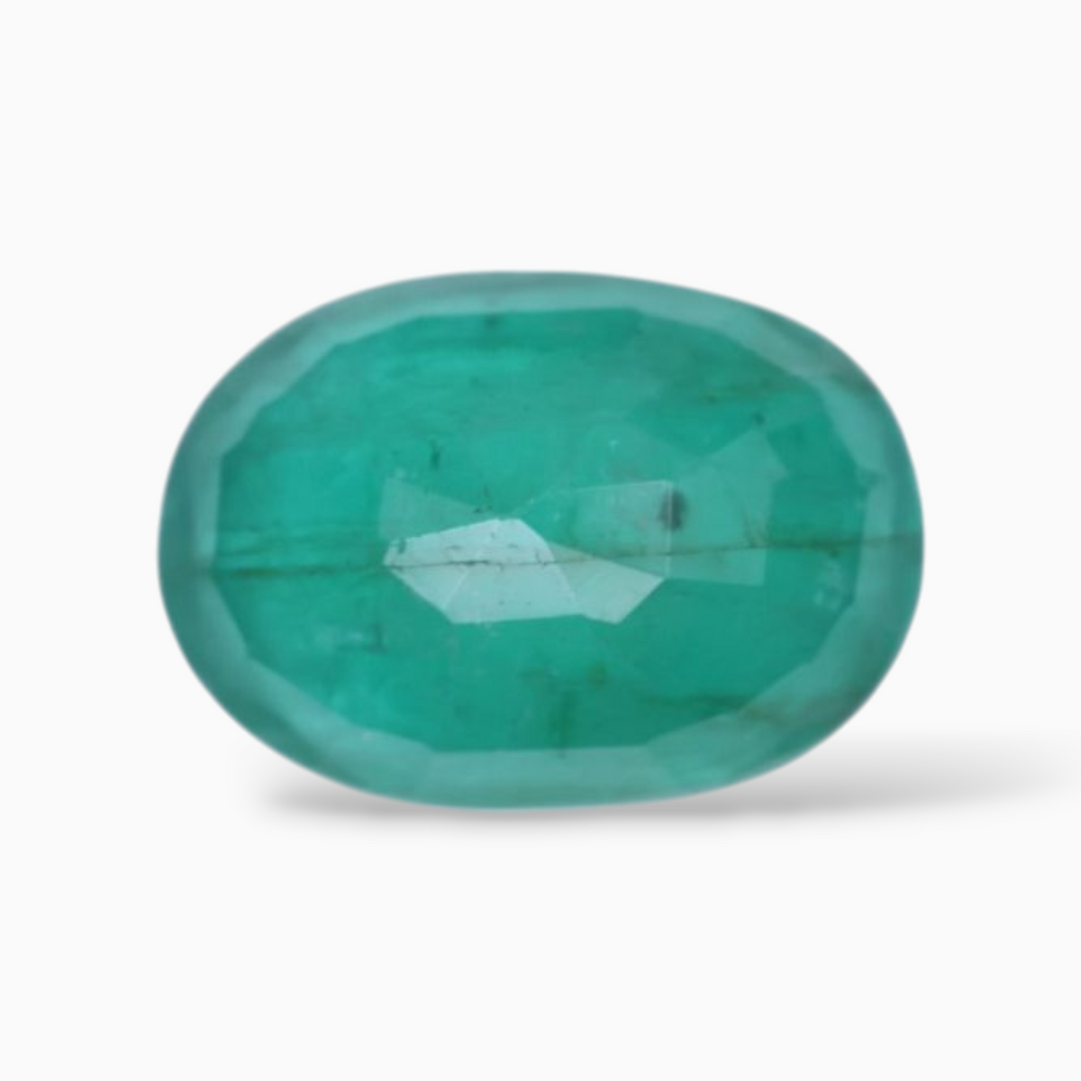 Genuine Emerald Gemstone For Sale Oval Shape 1.31 Carats 8.5x6mm Size