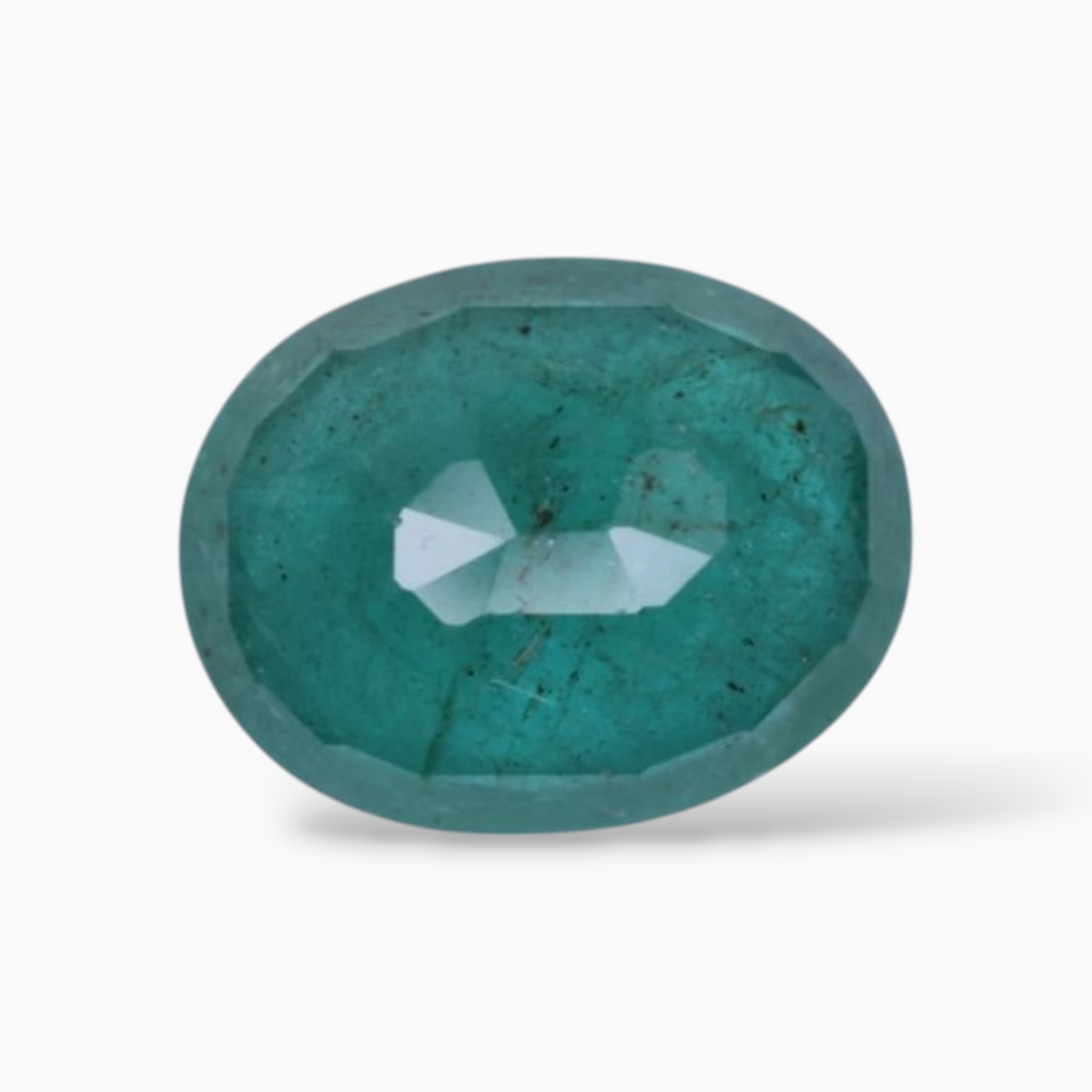 3.51 Carats Natural Emerald Gemstone In Oval Shape & Size 11.5x9mm