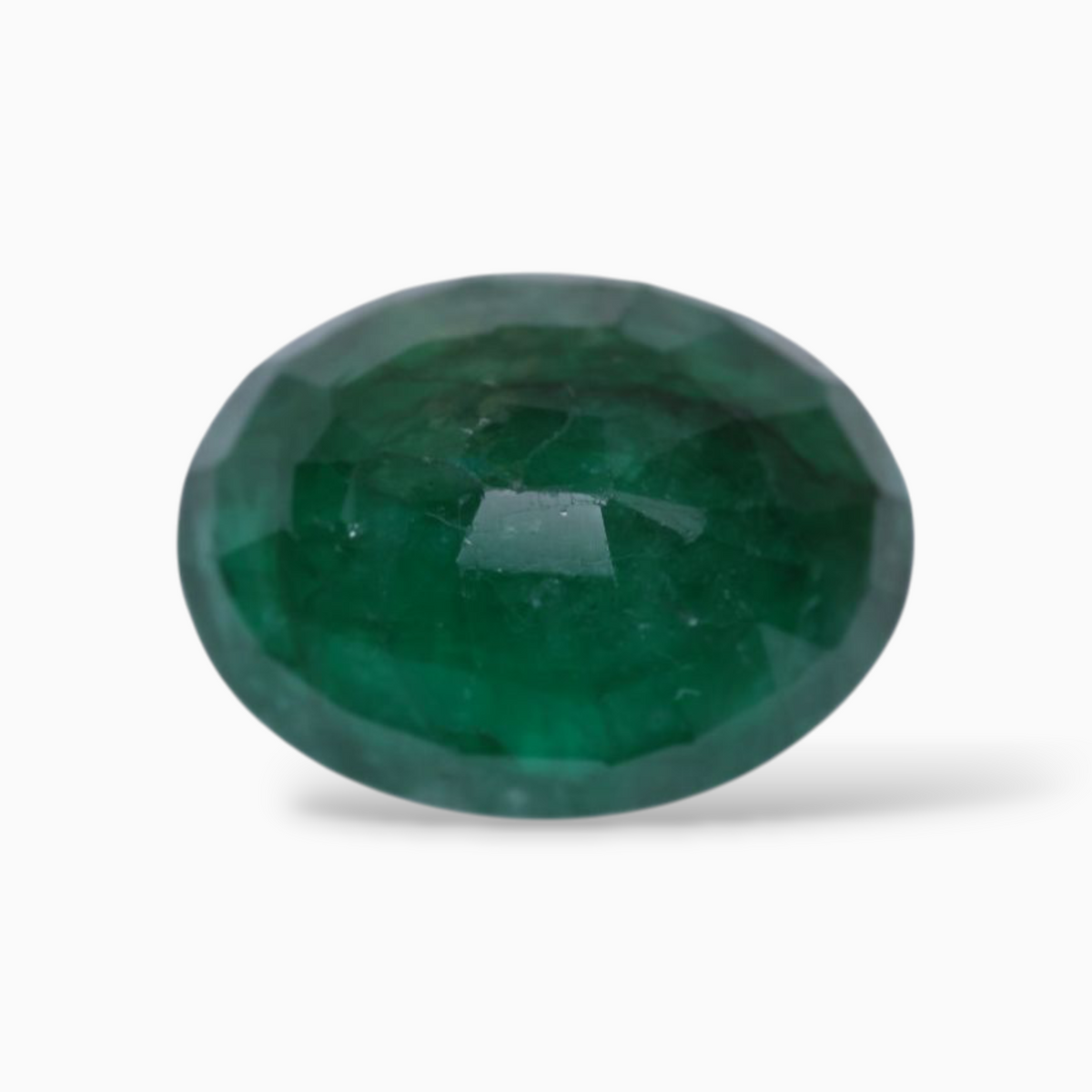 Buy Online Emerald Gemstone Oval Shape 4.28 Carats 12x9.2mm Size