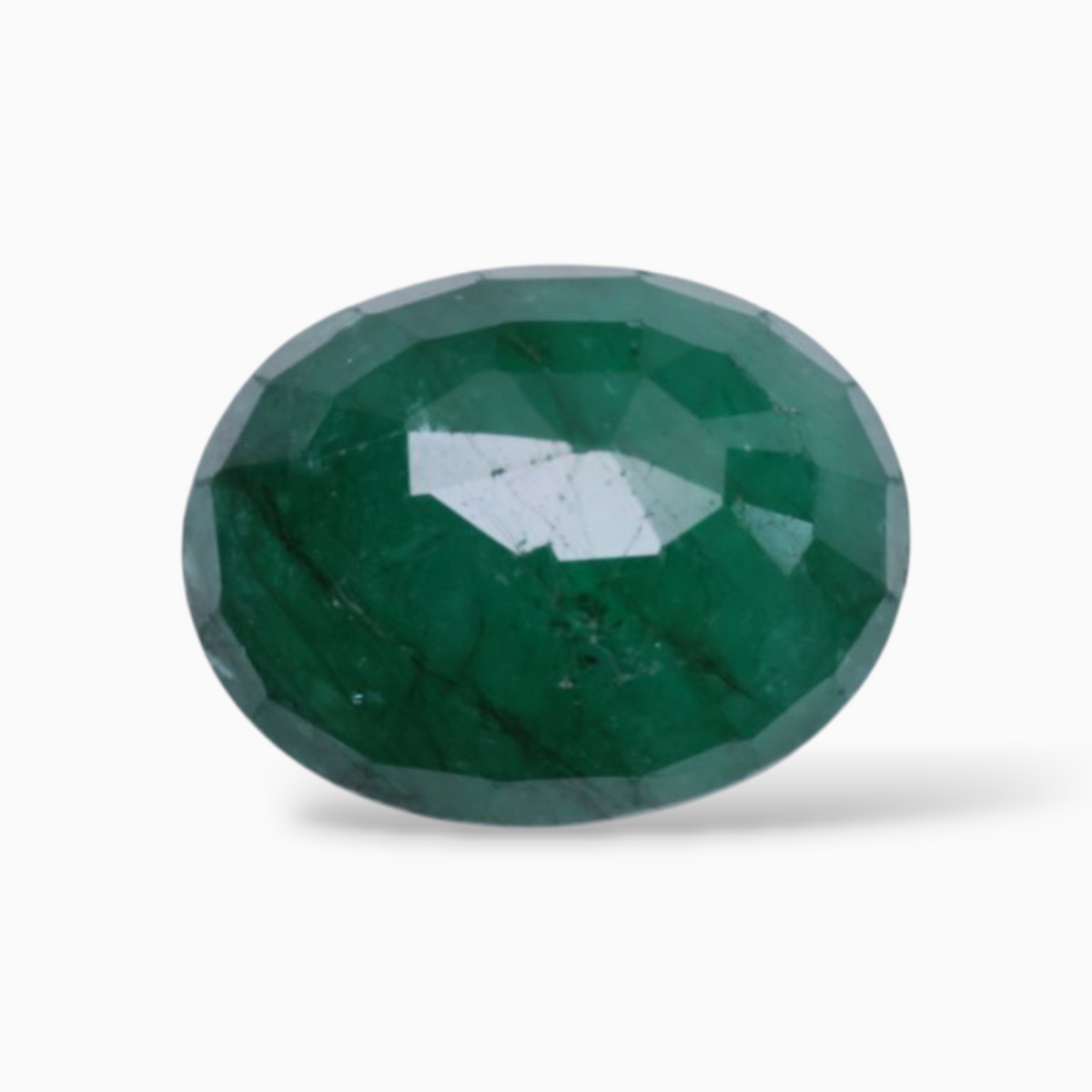 Buy Genuine Emerald Gemstone Oval Shape 6.06 Carats 12.7x10mm Size