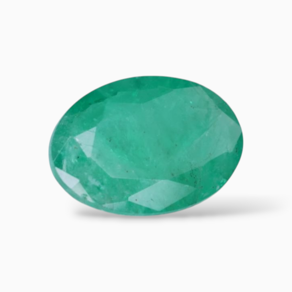 Emerald Stone Natural In Oval Shape 2.19 Carats 11.7x8.3mm Size