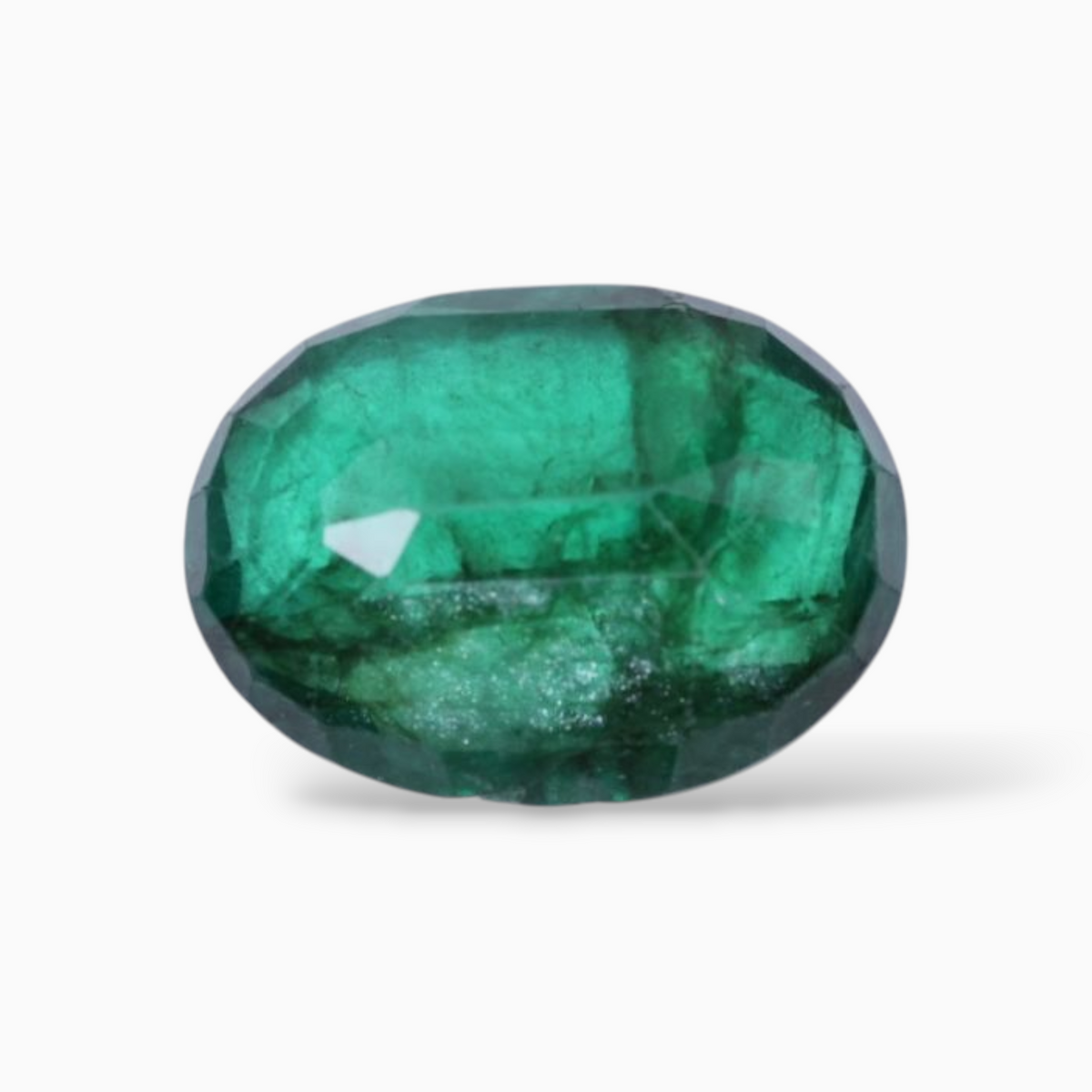 Buy Natural Zambian Emerald Stone For Sale Oval Shape 1.48 Carats 9.5x7mm Size